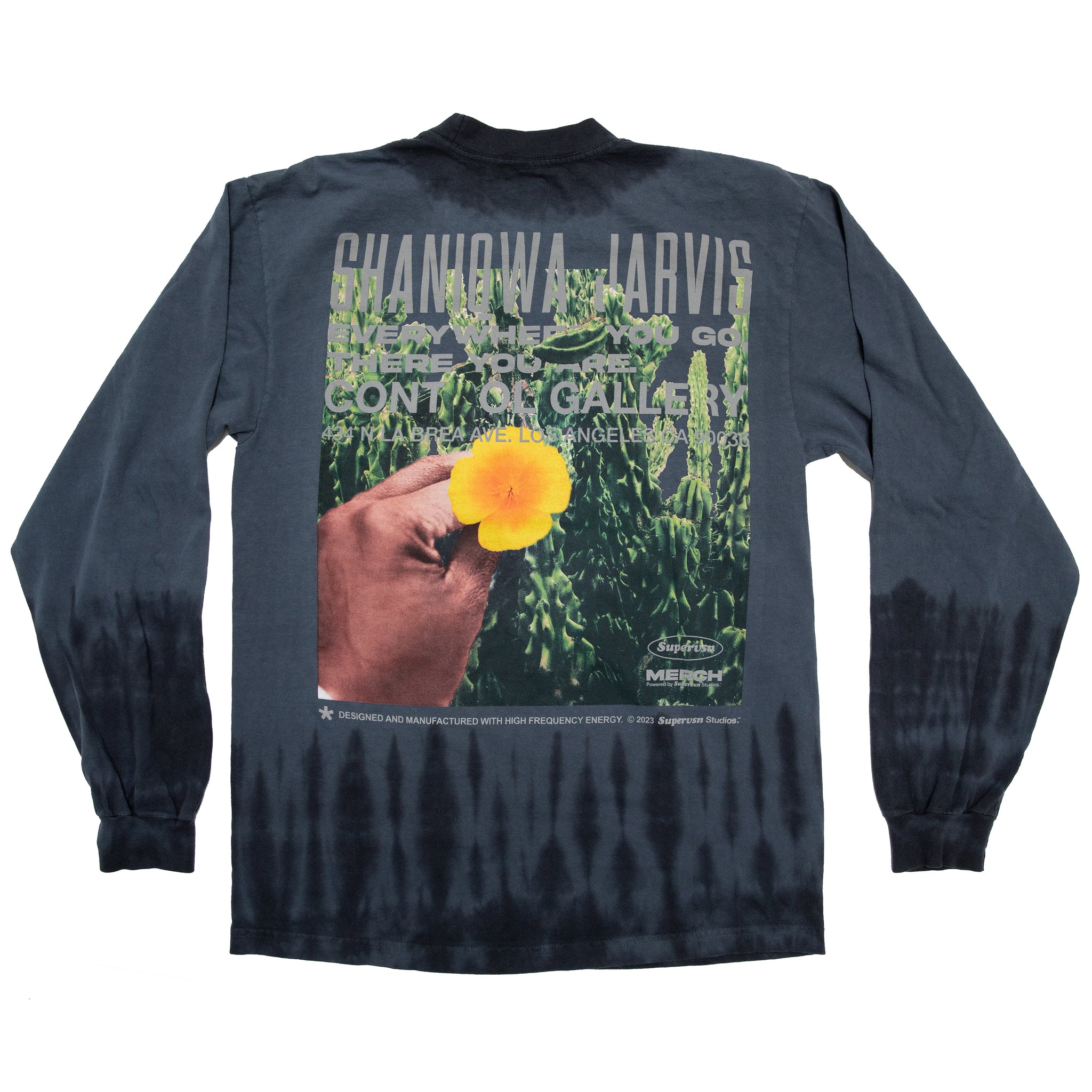 Shaniqwa Jarvis x SUPERVSN "EVERYWHERE YOU GO, THERE YOU ARE" Long Sleeve Tee