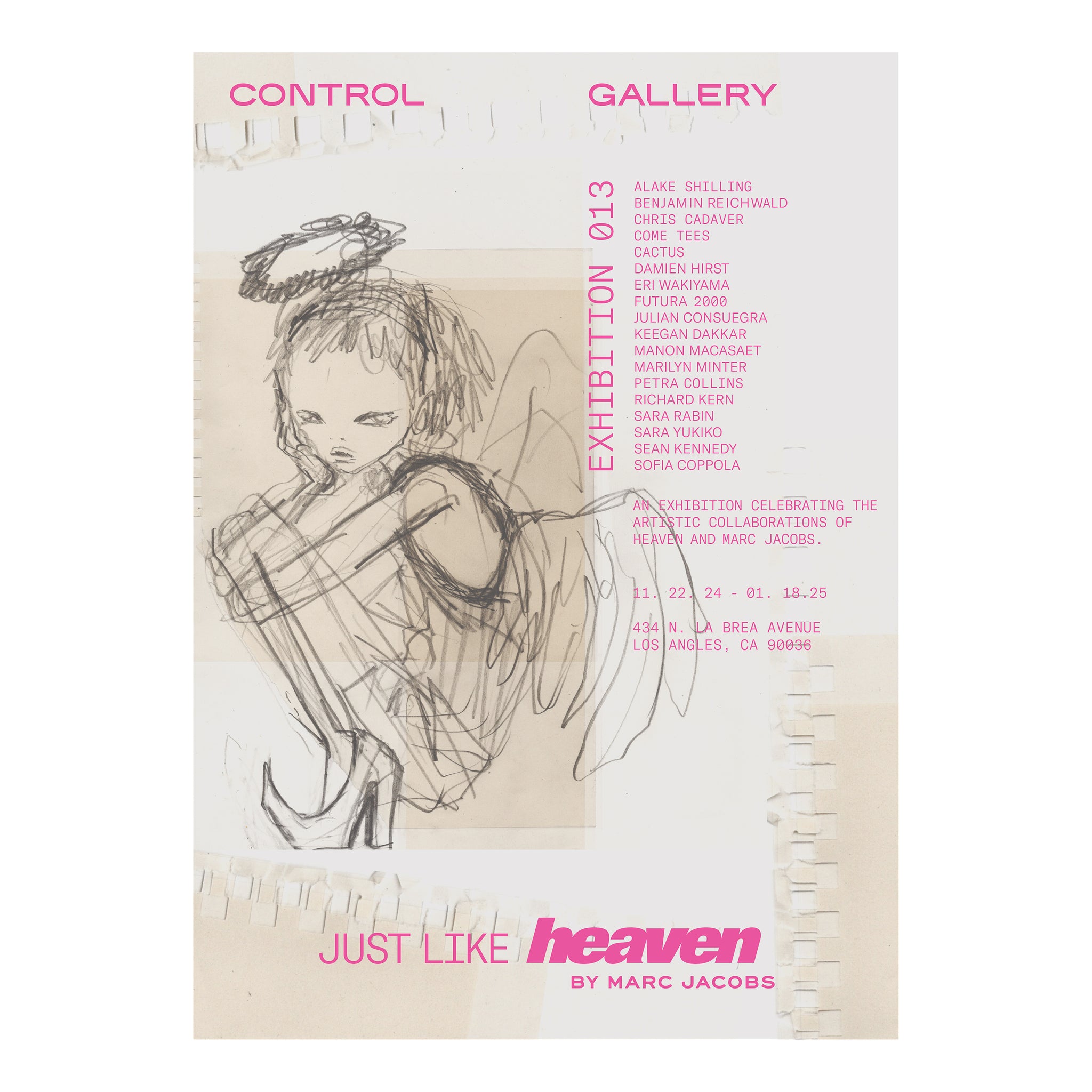 Exhibition 013: Just Like Heaven "Eri Wakiyama" Show Poster